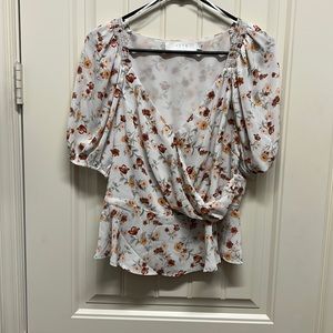 Astr floral print shirt